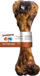 Jack & Pup Pork Femur Bone Dog Treat, 1 count