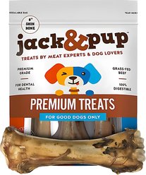 Jack & Pup Roasted Beef Shin Bone 8-11" Dog Treats, 3 count slide 1 of 7