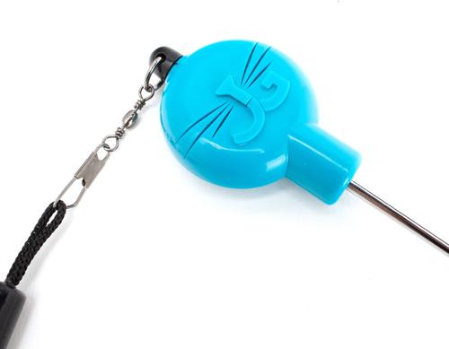 Show full view: Jackson Galaxy Gotcha! Wand Cat Toy, Blue slide 3 of 8