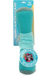 Jackson Galaxy Happy Hunter Kicker Plush Cat Toy, Blue