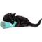 Show in main carousel: Jackson Galaxy Happy Hunter Kicker Plush Cat Toy, Blue slide 5 of 7