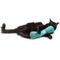 Show in main carousel: Jackson Galaxy Happy Hunter Kicker Plush Cat Toy, Blue slide 3 of 7