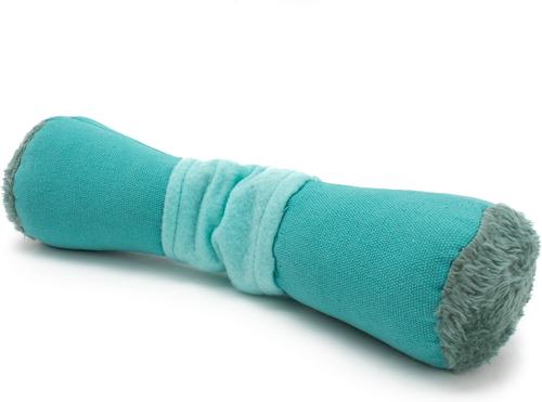 Show full view: Jackson Galaxy Happy Hunter Kicker Plush Cat Toy, Blue slide 6 of 7