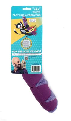 Show full view: Jackson Galaxy Kangaroo Kicker Plush Cat Toy, Purple slide 2 of 6
