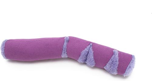 Show full view: Jackson Galaxy Kangaroo Kicker Plush Cat Toy, Purple slide 6 of 6