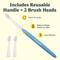 Show in main carousel: Jasper Microbrush Cat & Small Dog Toothbrush Handle + 2 Brush Heads slide 5 of 9