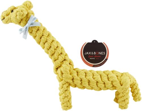 Show full view: Jax and Bones Jerry The Giraffe Rope Dog Toy, Jumbo slide 2 of 6