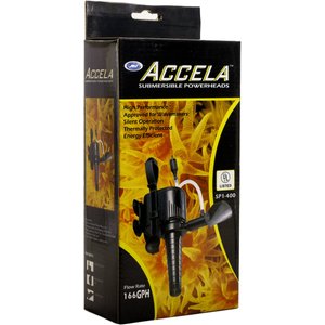 JBJ Aquarium Accela Submersible Powerheads Aquarium Pump, 166 GPH