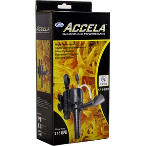 JBJ Aquarium Accela Submersible Powerheads Aquarium Pump, 215 GPH