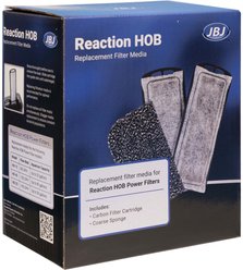 JBJ Aquarium HB-55 Reaction HOB Aquarium Filter Media, 2 count