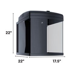 JBJ Aquarium Nano-Cube 40W Wifi LED Fish Aquarium, 28-gal slide 2 of 5