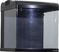 JBJ Aquarium Nano-Cube DX LED Curved Glass Fish Aquarium, 24-gal slide 2 of 3