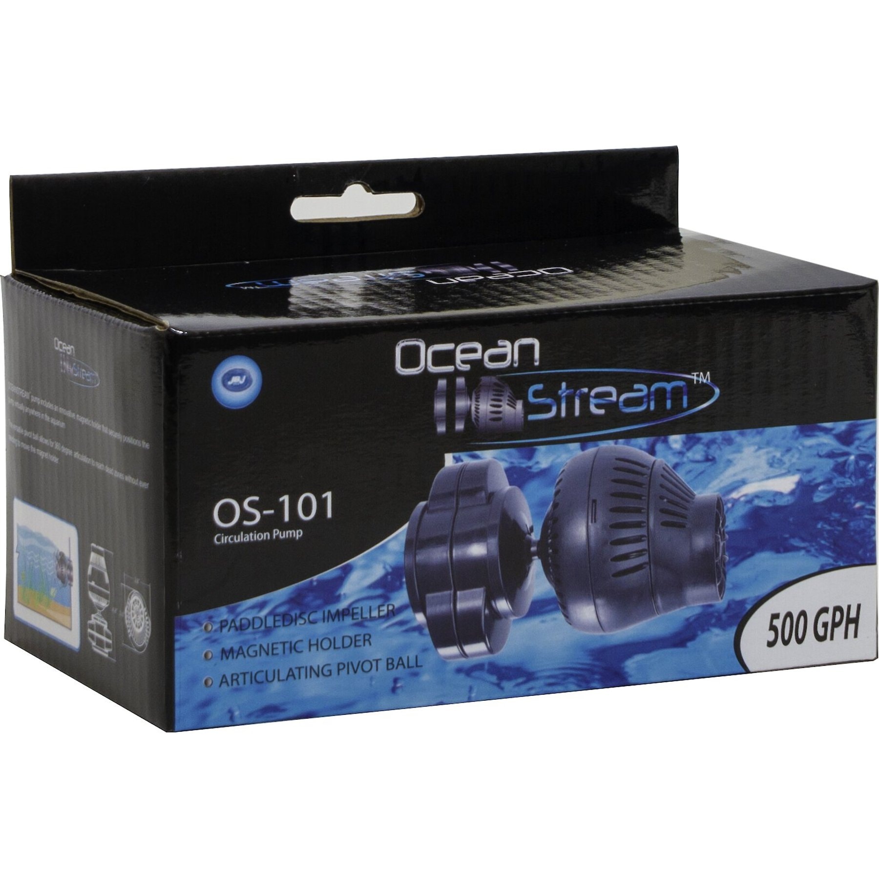 JBJ Aquarium Ocean Stream OS-101 Aquarium Circulation Pump, 500 GPH