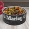 Show in main carousel: JDS Paw Stainless Steel Personalized Dog Bowl, Black, 4-cup slide 2 of 3