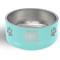 Show in main carousel: JDS Paw Stainless Steel Personalized Dog Bowl, Teal, 4-cup slide 1 of 3