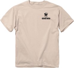 JEDCo Good Boy Cowboy T-Shirt, Ivory, Small slide 1 of 2