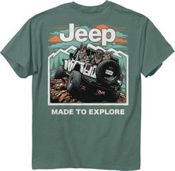 JEDCo Jeep Off-Road T-Shirt, Light Green, X-Large slide 2 of 2