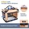 Show in main carousel: Jespet 3-Door Collapsible Soft-Sided Dog Crate, Beige, 30 inch slide 2 of 9