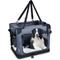 Show in main carousel: Jespet 3-Door Collapsible Soft-Sided Dog Crate, Grey, 36 inch slide 1 of 9