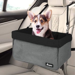 Jespet Goopaws Car Travel Dog Booster Seat, Black
