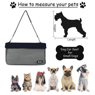 Show full view: Jespet & GOOPAWS Car Travel Dog Booster Seat, Black slide 4 of 8