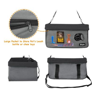 Show full view: Jespet & GOOPAWS Car Travel Dog Booster Seat, Black slide 6 of 8