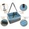 Show in main carousel: Jespet & GOOPAWS Car Travel Dog Booster Seat, Gray/Blue slide 2 of 6