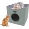 Show in main carousel: Jespet Foldable Cat Condo Bed, Green slide 1 of 8