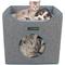 Show in main carousel: Jespet Foldable Cat Condo Bed, Grey slide 7 of 8