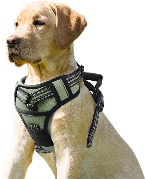 Jespet Goopaws Adjustable Padded Easy Control Lightweight Reflective Dog Harness
