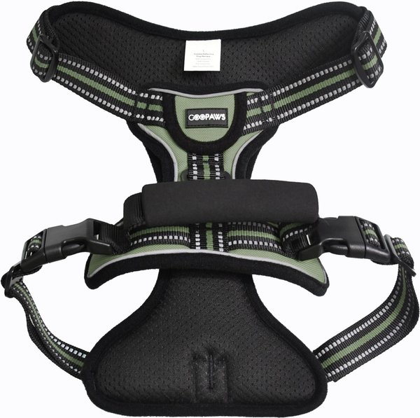 Jespet Goopaws Adjustable Padded Easy Control Lightweight Reflective Dog Harness