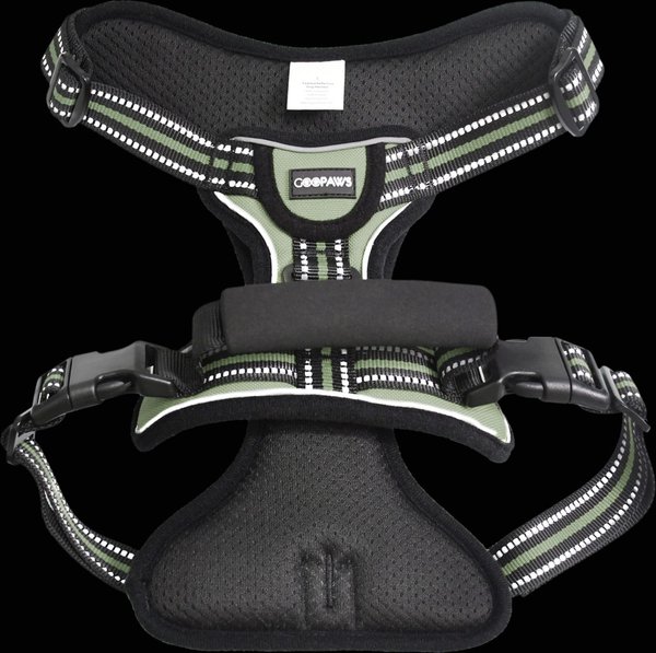 Jespet Goopaws Adjustable Padded Easy Control Lightweight Reflective Dog Harness
