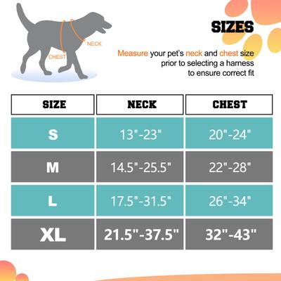 Show full view: Jespet & GOOPAWS Adjustable Padded Easy Control Lightweight Reflective Dog Harness, Green, X-Large slide 3 of 9