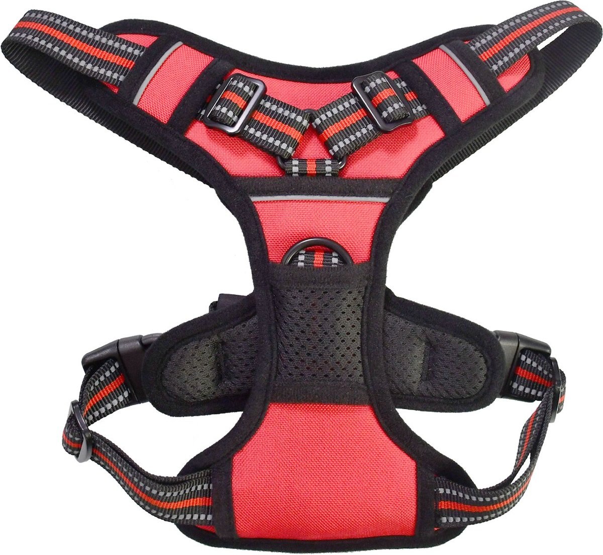 Jespet Goopaws Adjustable Padded Easy Control Lightweight Reflective Dog Harness