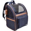 Show in main carousel: Jespet GOOPAWS Backpack Dog & Cat Carrier, Navy Blue slide 1 of 9