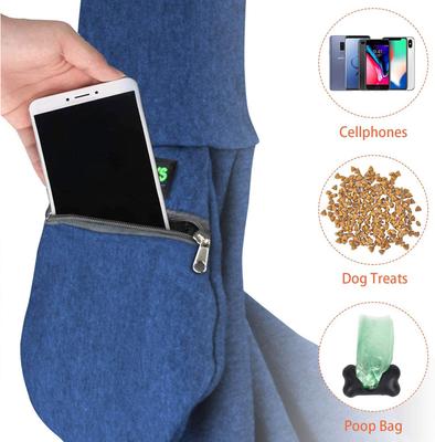 Show full view: Jespet & GOOPAWS Comfy Dog & Cat Sling, Blue slide 6 of 7