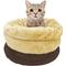 Show in main carousel: GOOPAWS Covered Cat & Dog Bed, Brown slide 6 of 9