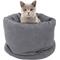 Show in main carousel: GOOPAWS Covered Cat & Dog Bed, Gray slide 8 of 9