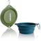 Show in main carousel: Jespet & GOOPAWS Silicone Non-Skid Travel Cat & Dog Bowl, 2 count, Blue/Green slide 1 of 8