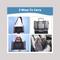 Show in main carousel: Jespet Soft-Sided Airline-Approved Travel Dog & Cat Carrier, Gray/Red, Small/Medium slide 6 of 9