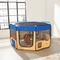 Show in main carousel: Jespet Soft-Sided Dog & Cat Playpen, Blue, 61-in slide 8 of 10