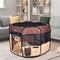 Show in main carousel: Jespet Soft-Sided Dog & Cat Playpen, Brown, 36-in slide 7 of 10