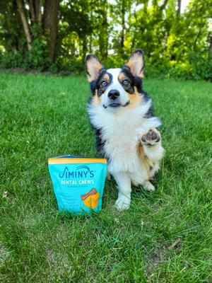 Show full view: Jiminy's Dog Dental Chew Treat, Medium, 12 count slide 7 of 8