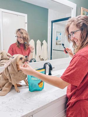 Show full view: Jiminy's Dog Dental Chew Treat, X-Small, 38 count slide 7 of 8