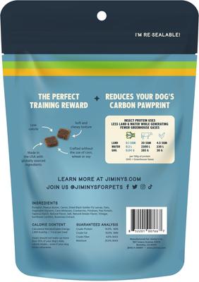 Show full view: Jiminy's Good Grub Peanut Butter & Cranberry Flavor Soft Training Dog Treats, 6-oz bag, 1 count slide 4 of 10