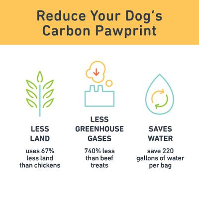 Show full view: Jiminy's Grain-Free Cricket Cookie Peanut Butter & Blueberry Recipe Dog Treats, 5-oz bag, 1 count slide 8 of 10