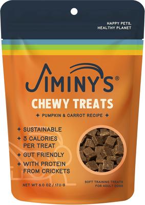 Show full view: Jiminy's Mixed Flavors Grain-Free Soft & Chewy Dog Training Treats, 6-oz bag, 3 count slide 3 of 8