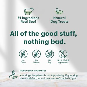 Jinx Beef Bites Jerky Dog Treats, 5-oz bag