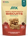 Jinx Beef & Bone Broth Biscuits Crunchy Dog Treats, 16-oz bag