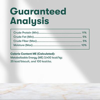 Show full view: Jinx Beef & Bone Broth Biscuits Crunchy Dog Treats, 16-oz bag slide 5 of 8